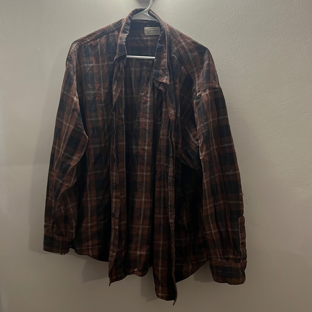 Oversized comfy flannel